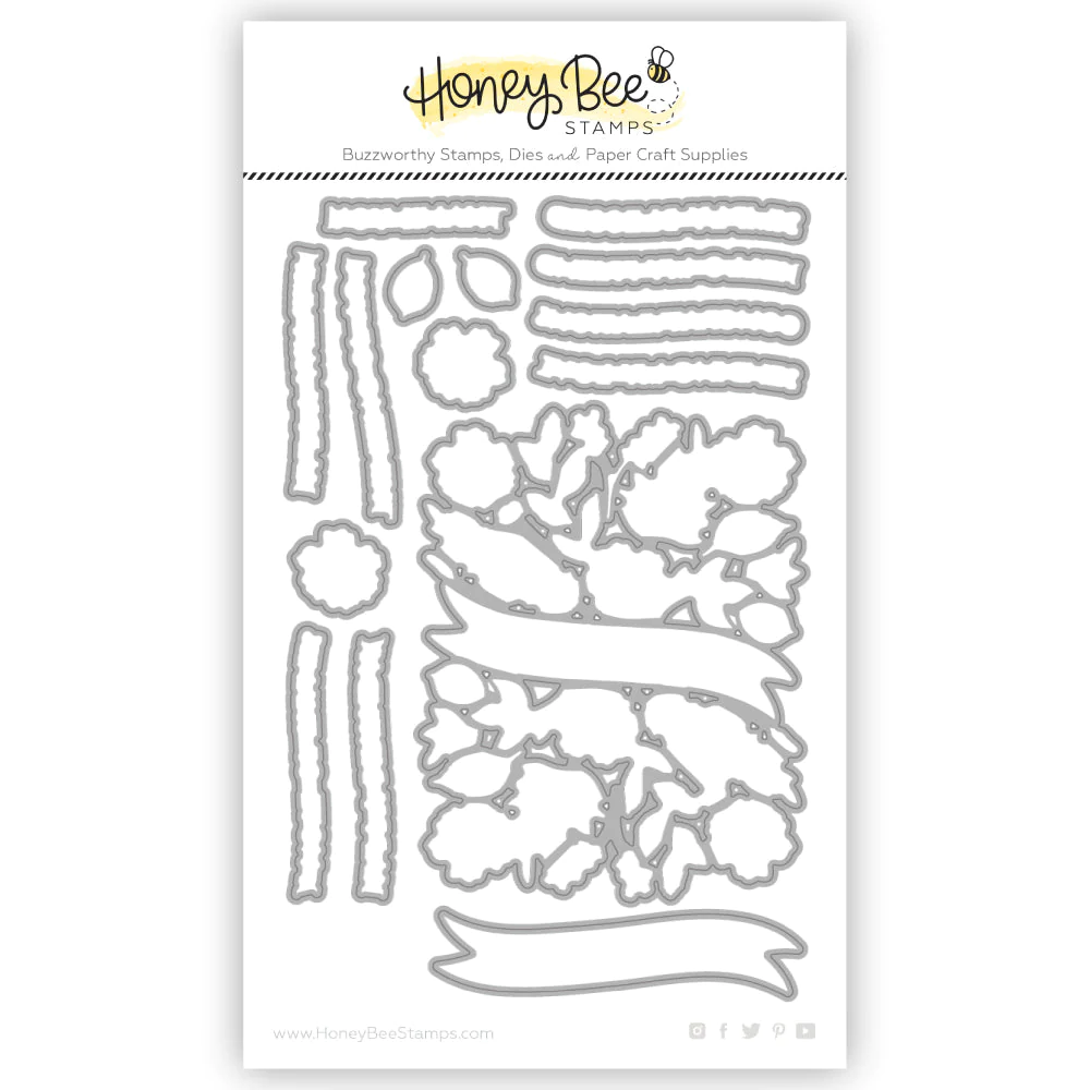 Honey Bee - Bountiful Banner - Honey Cuts